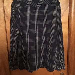 The NorthFace Plaid Flannel Shirt/Mens Size XXL